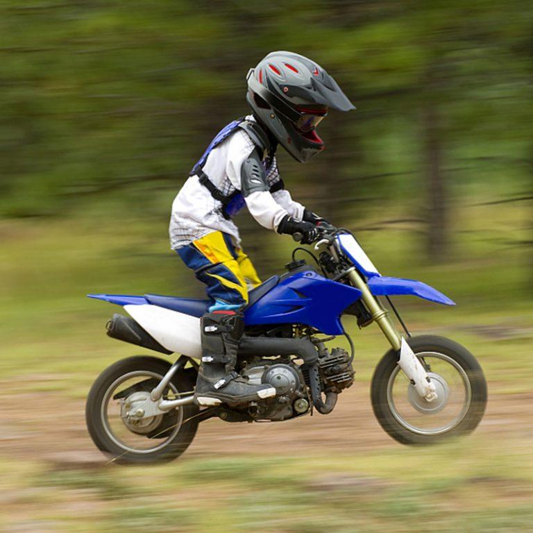 red ride on motorbike