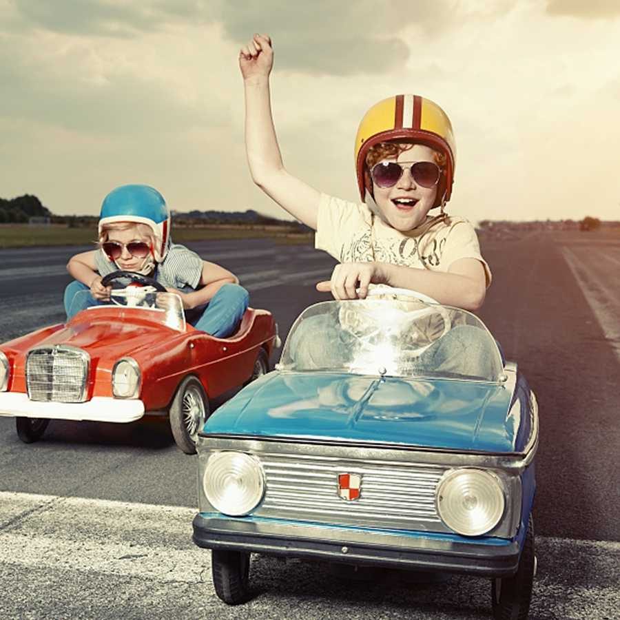 Kids love ride-on car